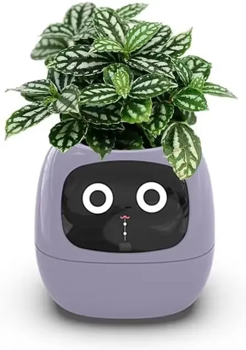 Smart Flowerpots,Smart Pet Planter,Ai Planter,Intelligent Flowerpots,Multiple Expressions