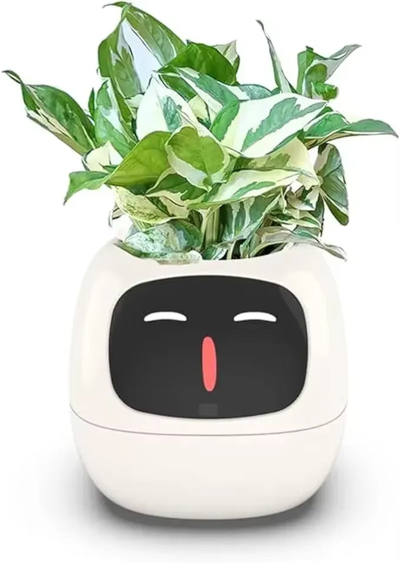 Smart Flowerpots,Smart Pet Planter,Ai Planter,Intelligent Flowerpots,Multiple Expressions