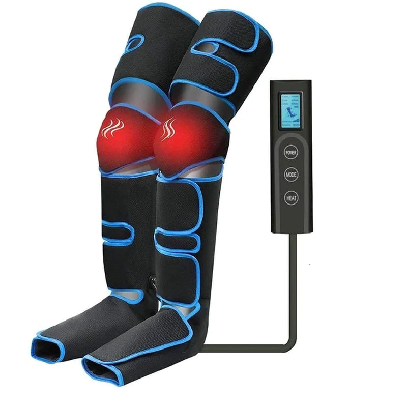 360° Air Pressure Leg Massager for Enhanced Blood Circulation, Muscle Relaxation, and Lymphatic Drainage - 2023 Model