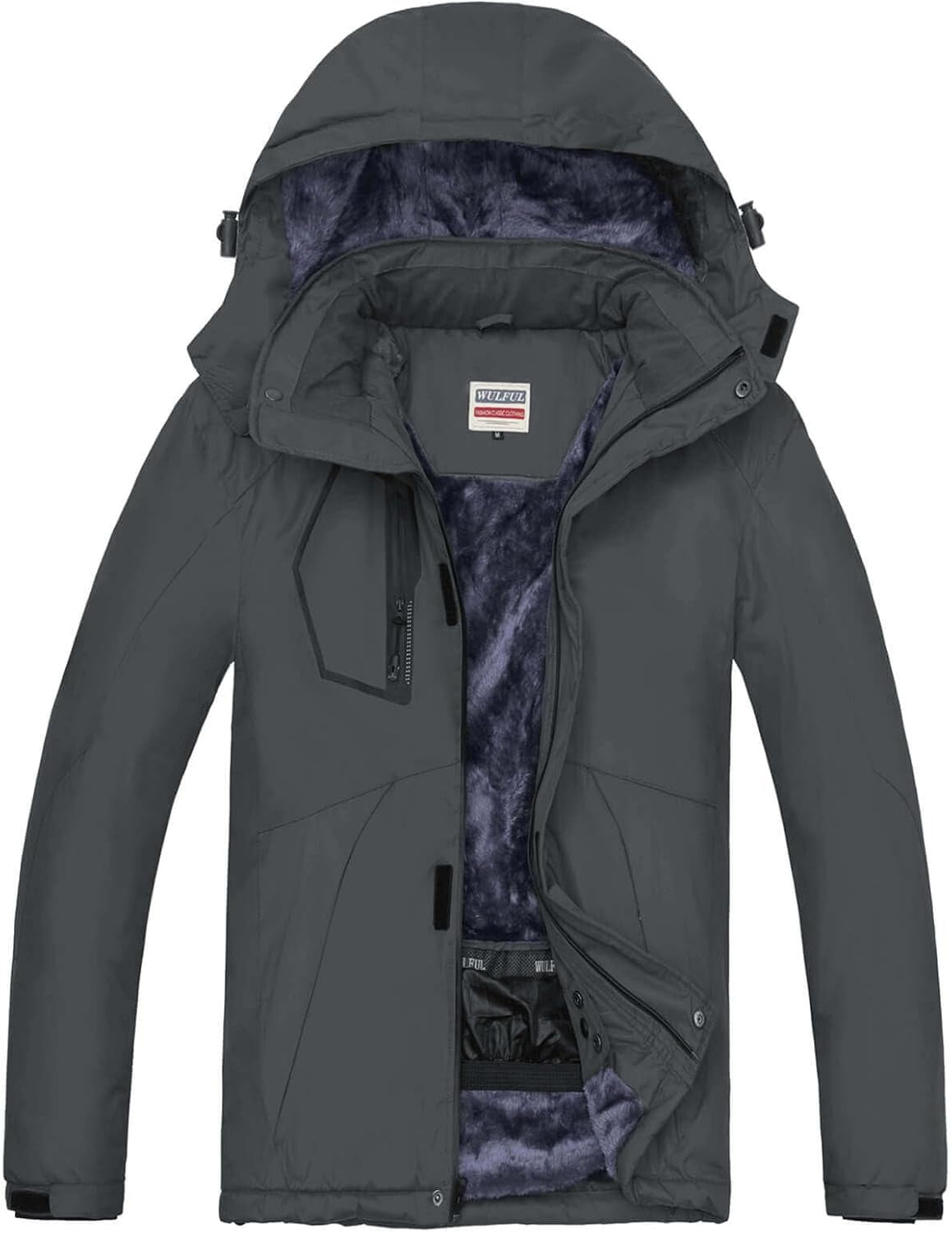 Men'S Waterproof Ski Jacket Warm Winter Snow Coat Mountain Windbreaker