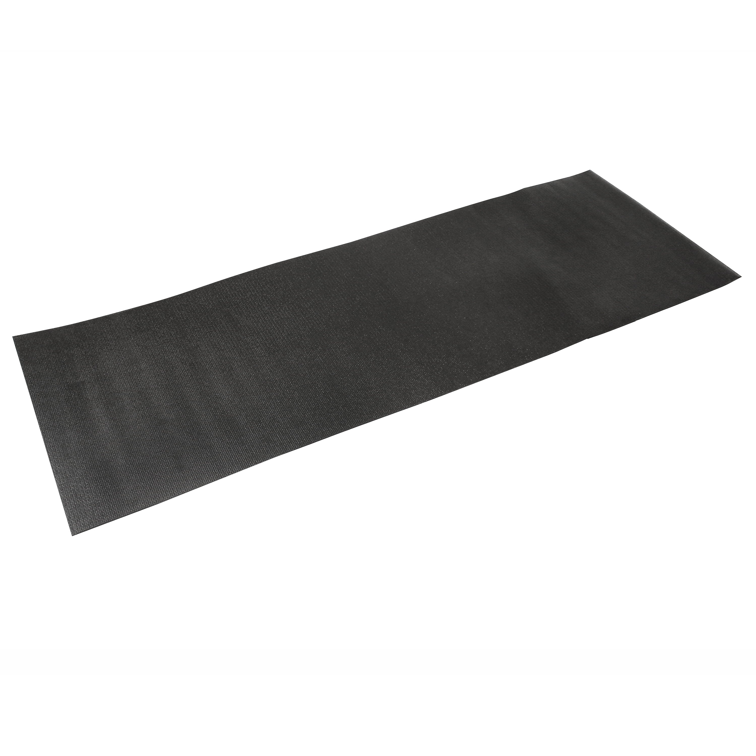 (2 Pack)  PVC Yoga Mat, 3Mm, Dark Gray, 68Inx24In, Nonslip, Cushioning for Support and Stability