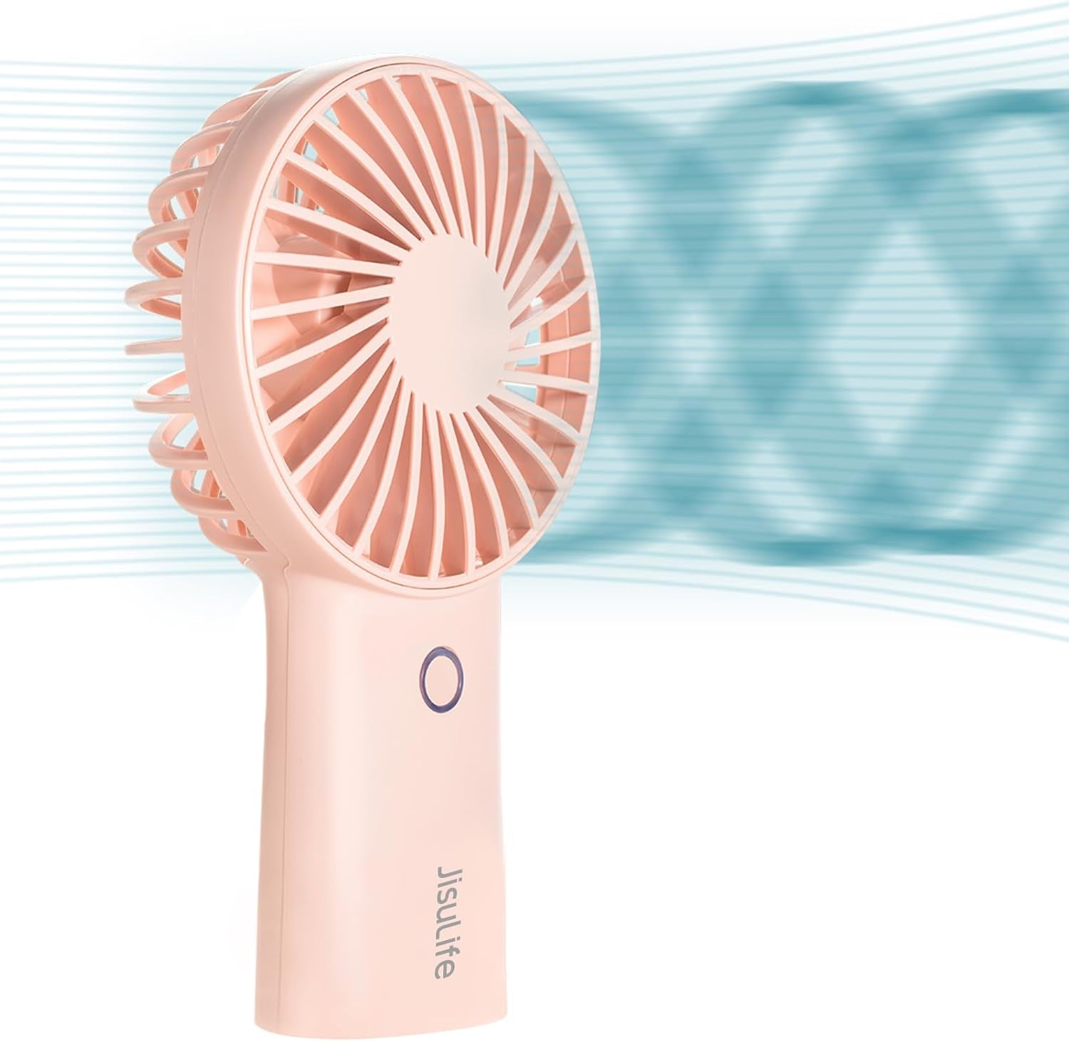 Handheld Fan with 20 Hours of Cooling, 4000Mah Battery, USB Rechargeable Portable Fan for Travel, Makeup, Concerts & Commute – Stay Cool Everywhere (Blue)