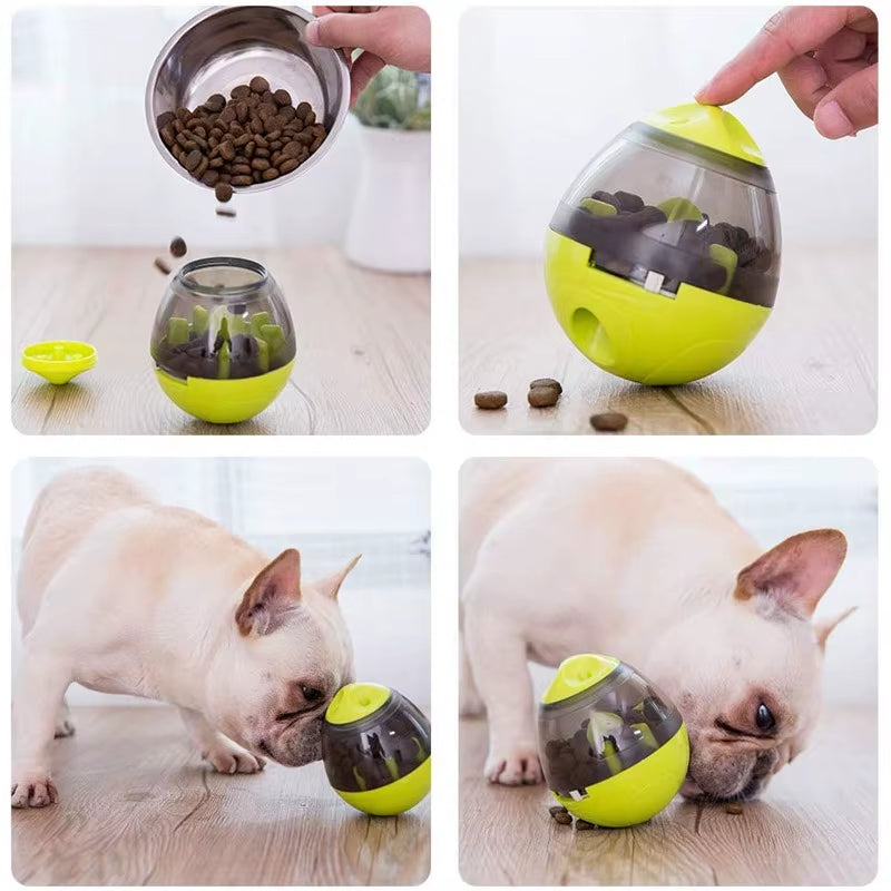 Interactive Cat Toy IQ Treat Ball Smarter Pet Toys Food Ball Food Dispenser for Cats Playing Training Balls Pet Supplies