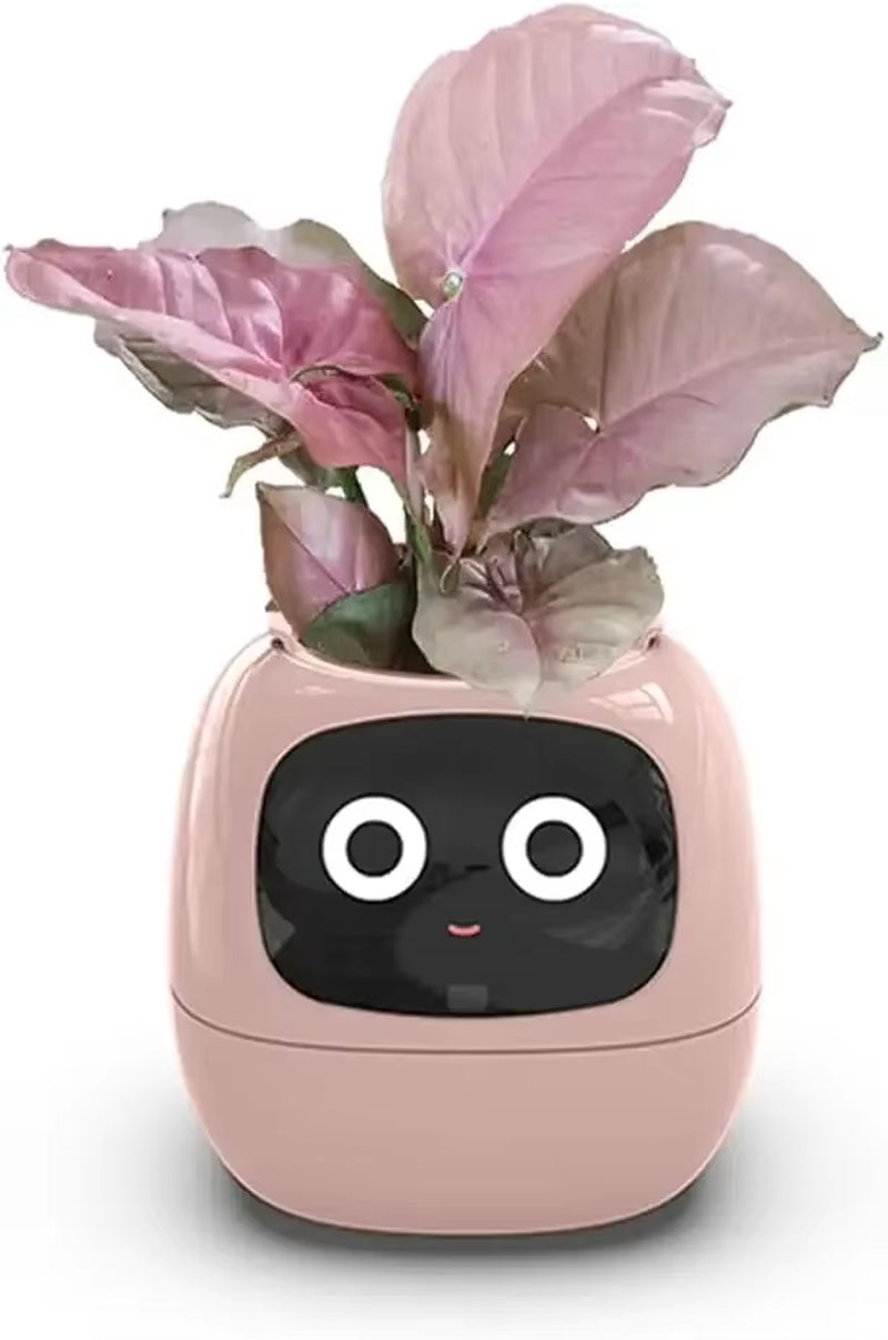 Smart Flowerpots,Smart Pet Planter,Ai Planter,Intelligent Flowerpots,Multiple Expressions